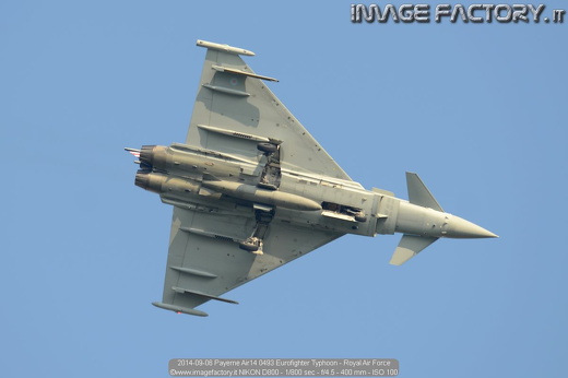 2014-09-06 Payerne Air14 0493 Eurofighter Typhoon - Royal Air Force